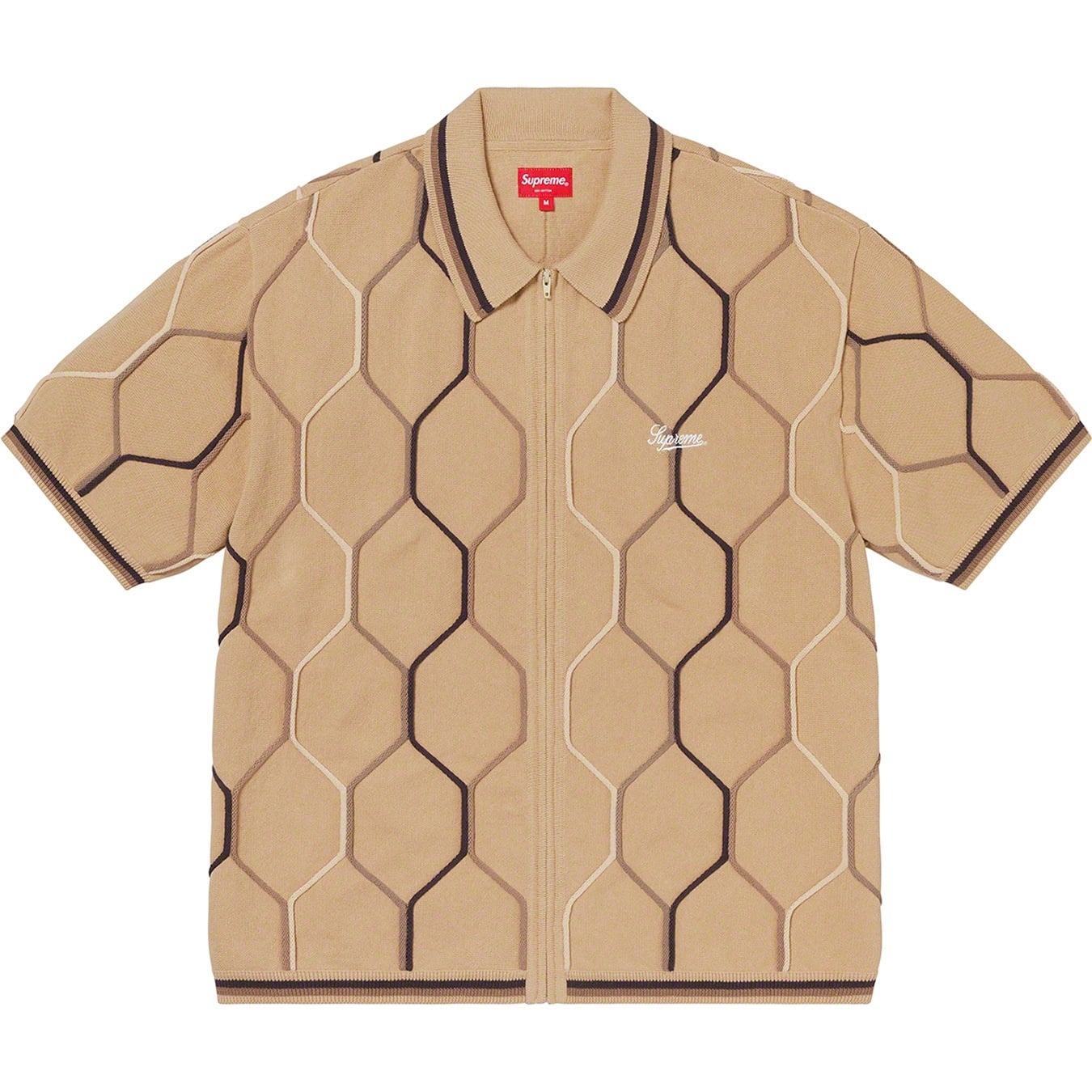 Hex Zip Up Polo view 5